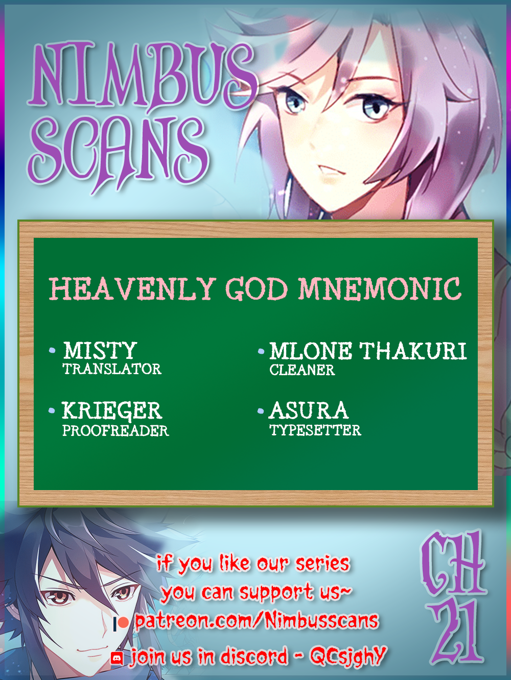 Heavenly God Mnemonic Chapter 21 1